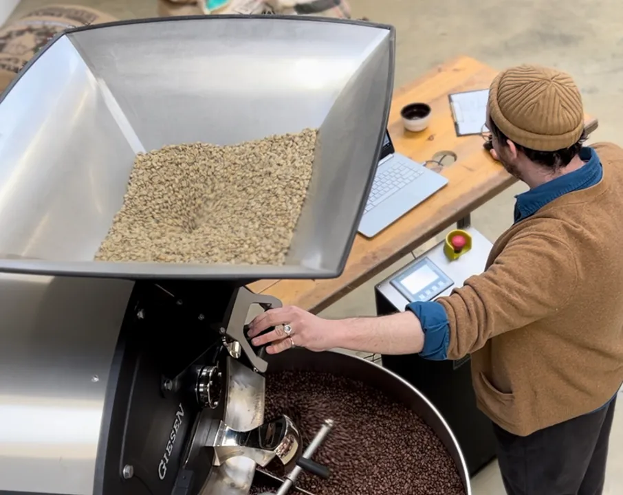 Roasting Coffee Process